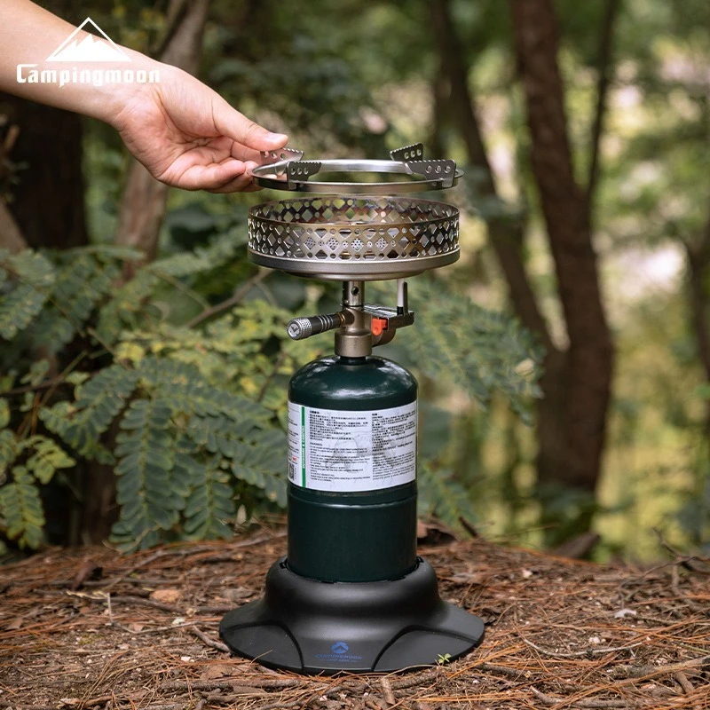 

Палаточная плита CAMPINGMOON OD-4-ST Scott с противоскользящой подставкой из нержавеющей стали для кемпинга и приготовления пищи, модель 101