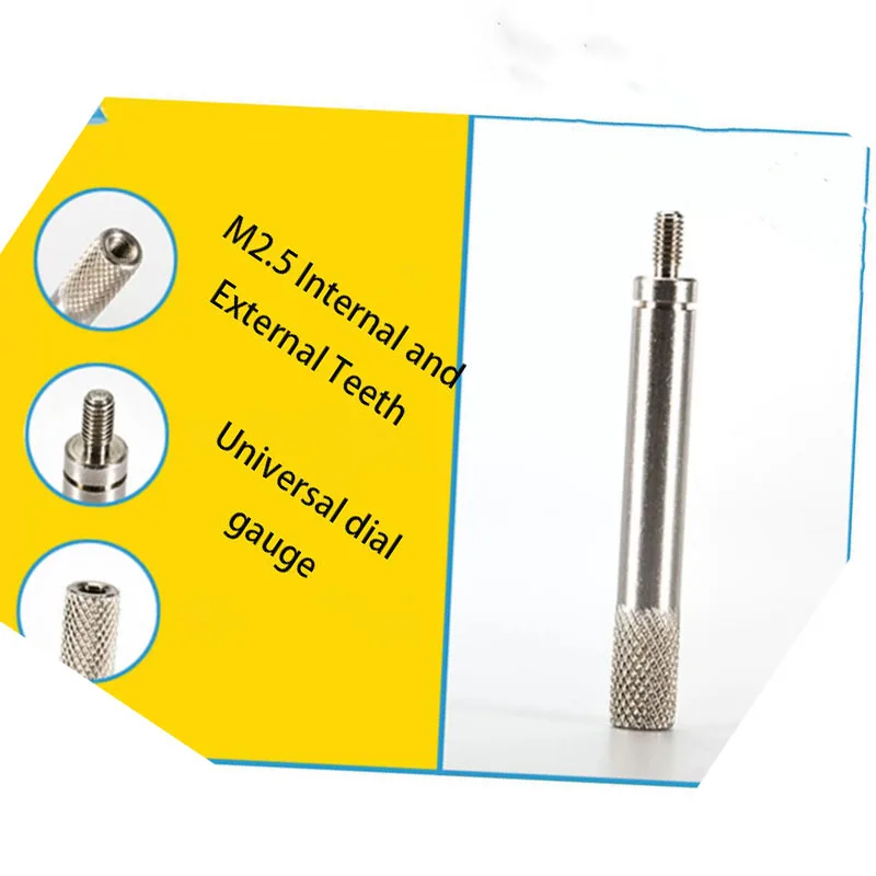 5PCS M2.5 extended rod measuring head CNC machine center accessories dial gauge connecting rod measuring head