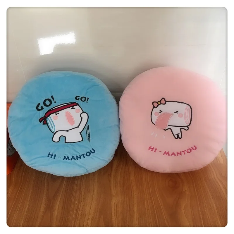 

Adorable Super Soft Small Sted Bun Hand Warmer Plu Toy Pillow Baby Snly Warm Hearted Stuffed Doll Chinese Cotton Cuion