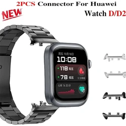 1pair Adapter For Huawei Watch D2 Watchband Strap Connector Bracelet 22mm Width Stainless Steel Accessories for Huawei Watch D