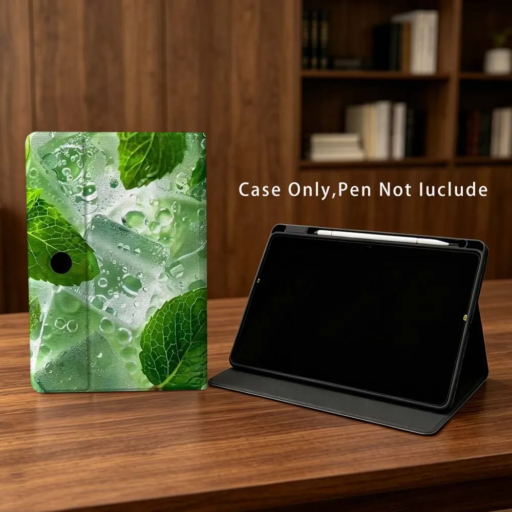 Fotografia 7: Capa de Tablet Mint Ice Cubes Soft para OPPO VIVO IQOO OnePlus Realme Pad 3 Pro 13 12.1 11.61 11.4 10.36 11 polegadas