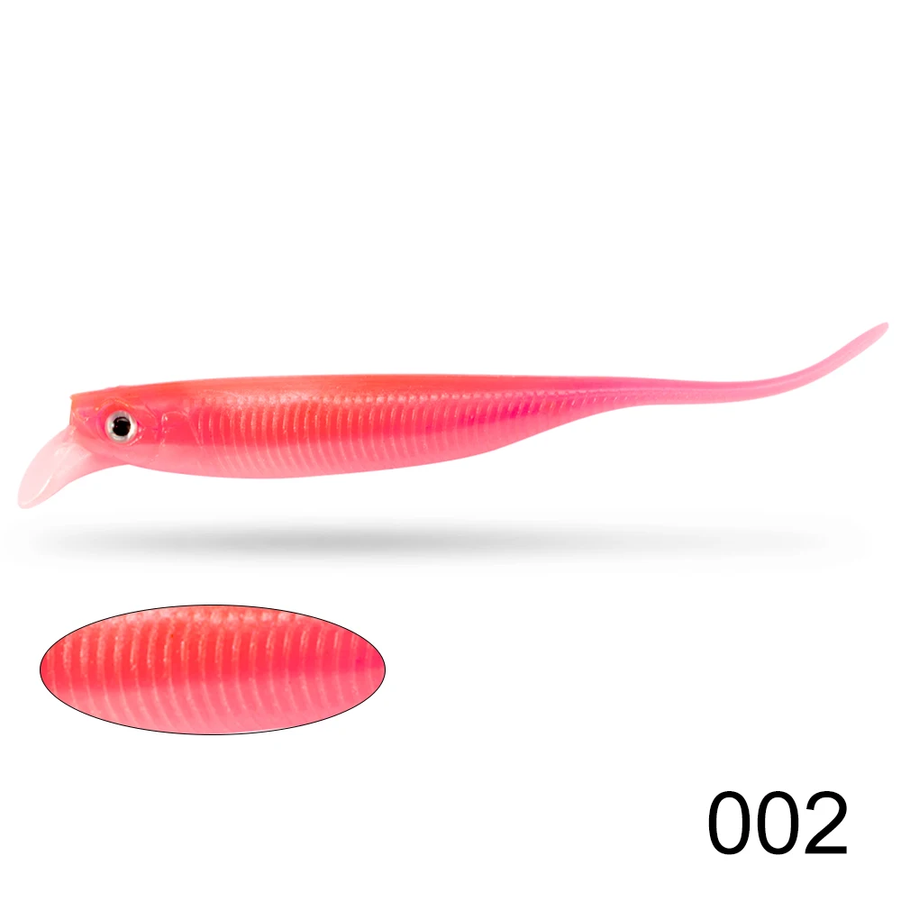 D1 Karpfen Angeln Weicher Köder Mit Lip 85mm 2,5g Drift Süßwasser Köder Leurre Souple Rolling Action Pesca schwarz Bass Barsch Tackle