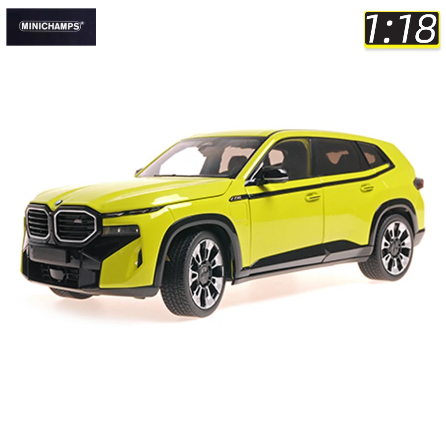 MINICHAMPS 1:18 scale new BMW XM 2023 off-road alloy car model SUV static display collection