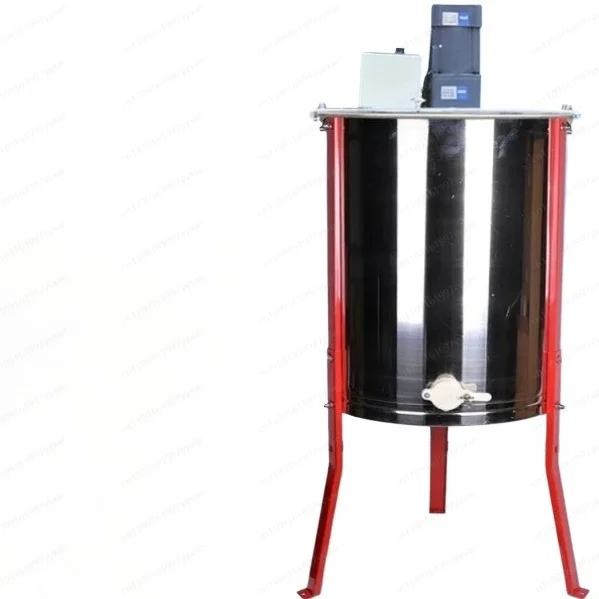 Electric honey shaker thickened stainless steel honey separator thickened bee bucket sugar throwing honey beekeeping tools