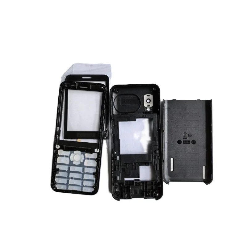 Carcasa completa para Xenium X800, cubierta de batería y carcasa frontal/central para Xenium CTX800, con número de seguimiento