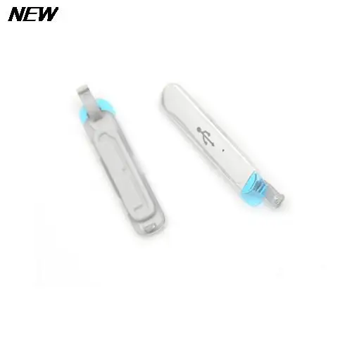 2PCS For  Galaxy S5 Replacement USB Charge Port Dock Cover Flap Dust Plug