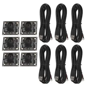 Bilashmart N67R 6 100 Degree Camera Module 1MP OV9732 1280X720 USB Free Driver Manual Focus With 2 Meter Cable Winxp/7/8/106 1