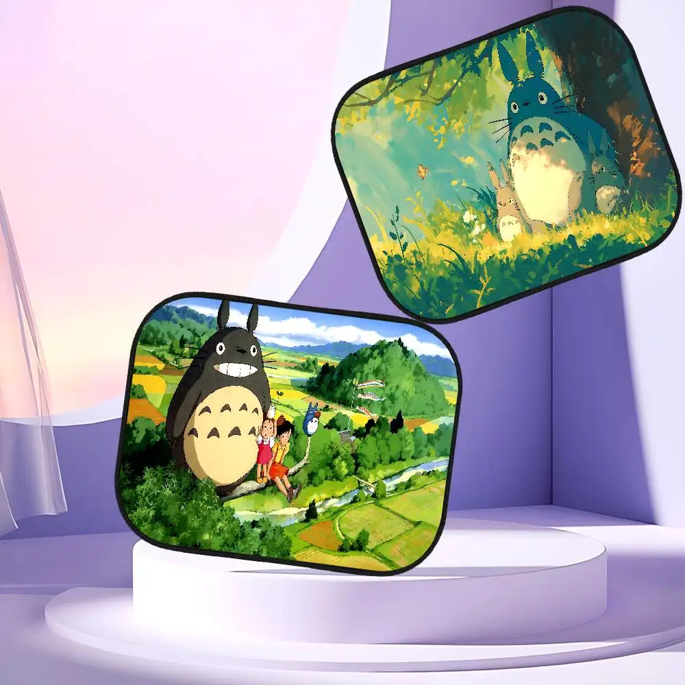 

Movie T-Totoros Car Electrostatic Film Side Window Sunshades Windshield Auto Window Sunshade Cover For Children Baby