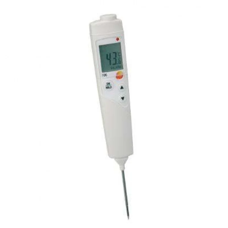 Original Testo 106 Waterproof Automatic Temperature Maintenance Meter for Test Instrument with Food Core Model 0563 1063