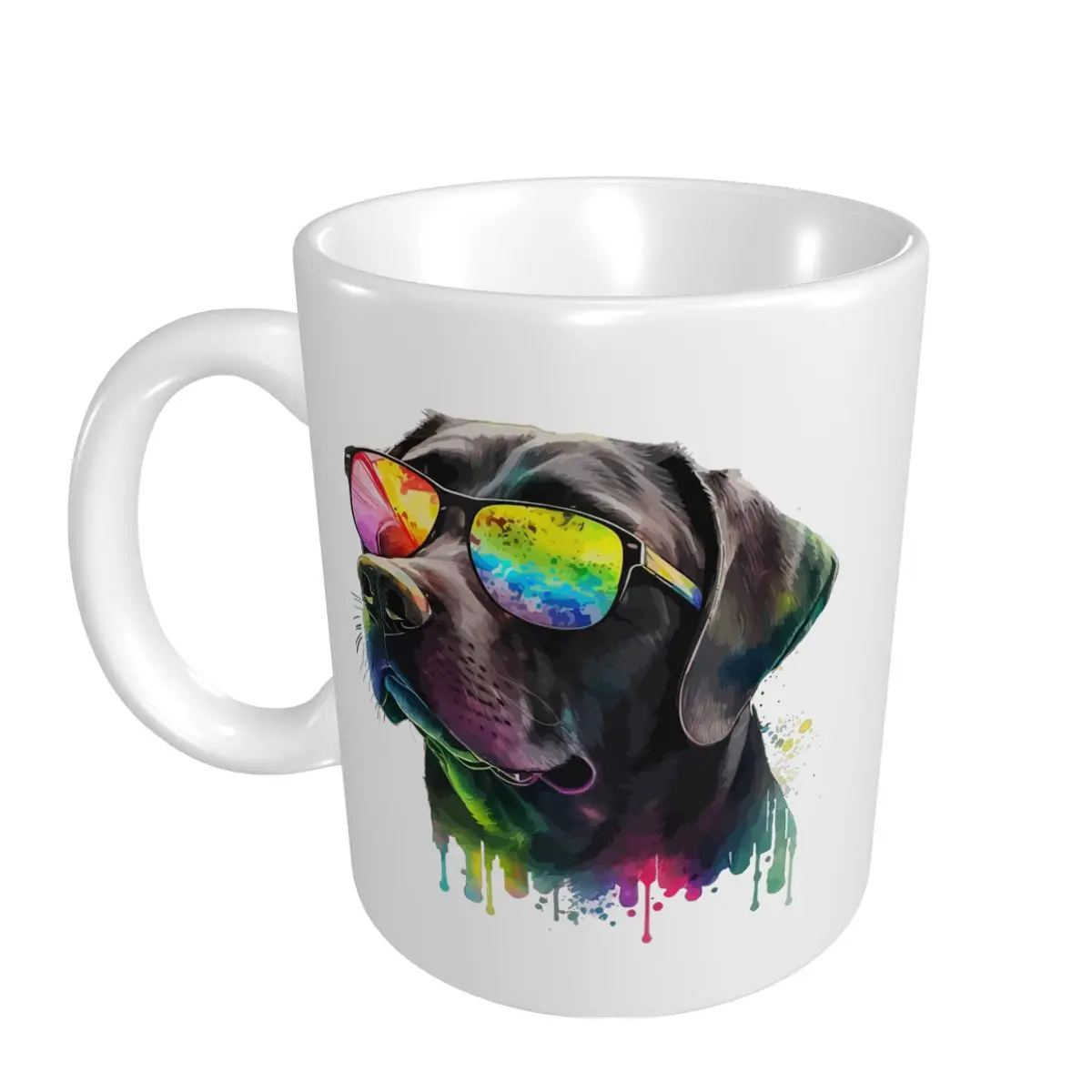 Mark Cup Mug Lab Black Labrador Retriever Puppy Dog Mom Animal Coffee Mugs Tea Milk Water Cup Travel Mugs For Office Home