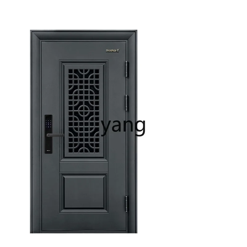 LXL Anti-Theft Door with Clerestory Household Ventilation Intelligent Safety Door in Door Class a Household Child and Mother