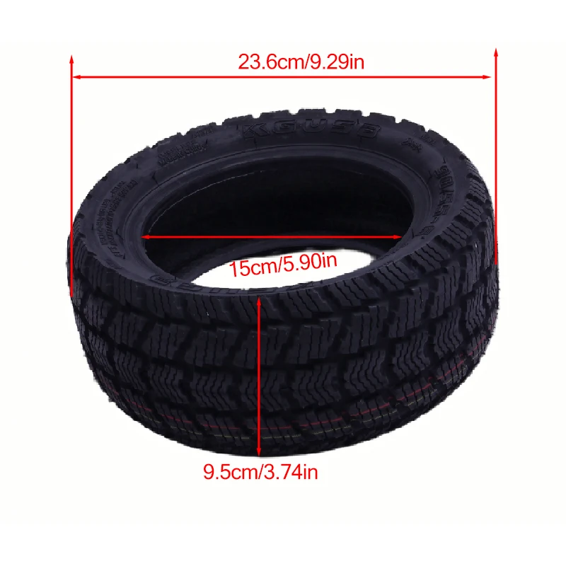 90/55-6 Tubeless Tyre with Jelly Glue for KUGOO KuKirin M5 Pro Electric Scooter Stab-resistant Off-road Thickened Vacuum Tire
