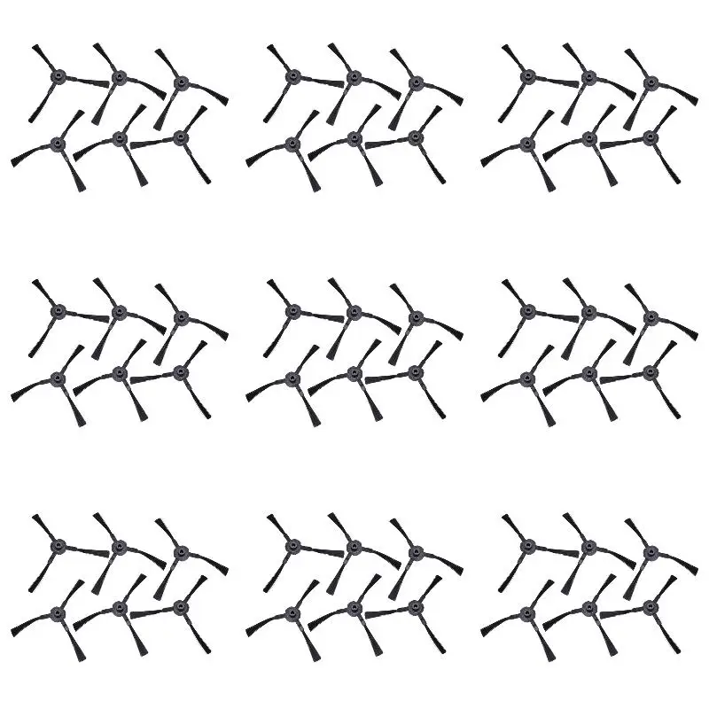 9Pack X(Side Brush (3 Right+3 Left) For A4 A6 A4S V3S V3L V3S Pro V5 V50 V5S V5S Pro X5 T4 X430 X432 X620 X623 Cleaning Brush)