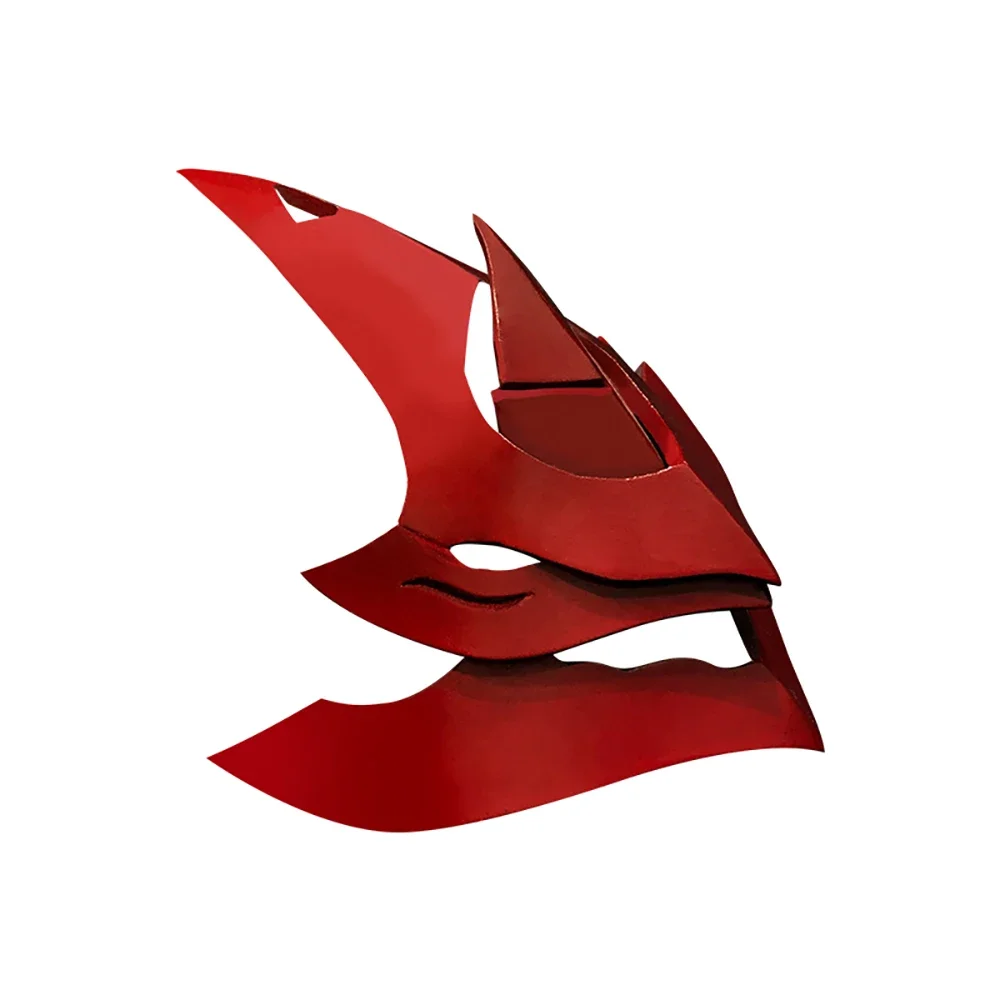 Genshin Impacto Tartaglia Cosplay Prop, Espada Lança, Decoração de cabelo ajustável, Acessórios Halloween, Formas 2