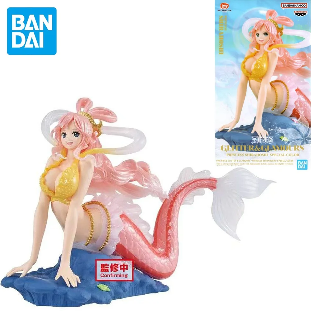 

Bandai Original Banpresto Anime ONE PIECE Glitter & Glamours Shirahoshi Special Color Ver. Action Figure Collectible Model Toys