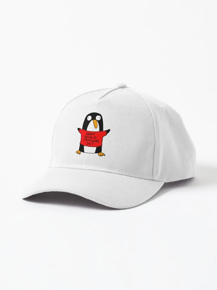 What Would Penguins Do? Cap For Unisex Adult Outdoor Casual Sun Baseball Caps