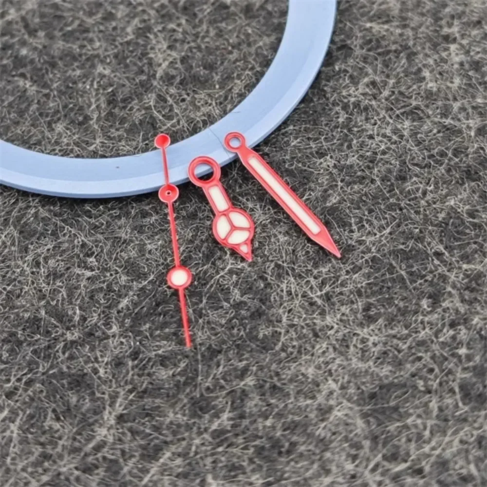 Green Luminous Watch Hands Colorful Pointers Men's Fashionable Wristwatch Accessories Replacement Parts for NH36 / NH35 Movement