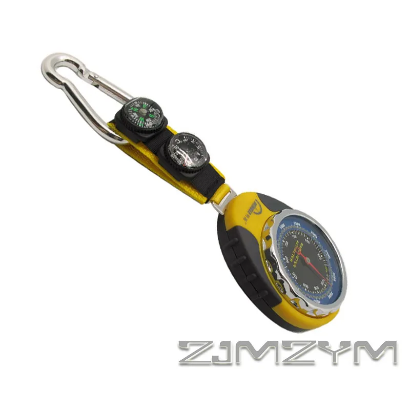 Altimètre numérique multifonctionnel portable 4 en 1, baromètre, boussole, thermomètre pour le camping en plein air, la randonnée et l'escalade