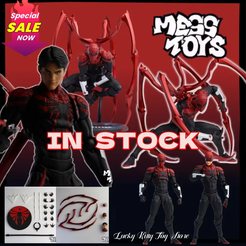

New-Hot Mess Toys Superior Spider Man Doctor Octopus Peter Parker Messtoys Spiderman Neighbor Anime Action Figure Gifts Toys