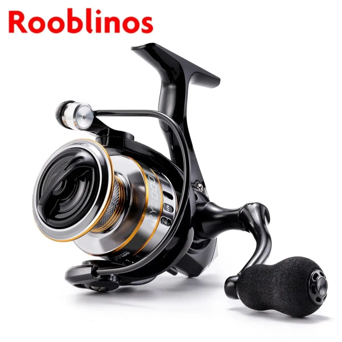 Rooblinos RY Spinning Reels Ultralight Metal 5.2:1 Gear Ratio 1000-7000 Saltwater Or Freshwater Big Max Drag Fishing Reels