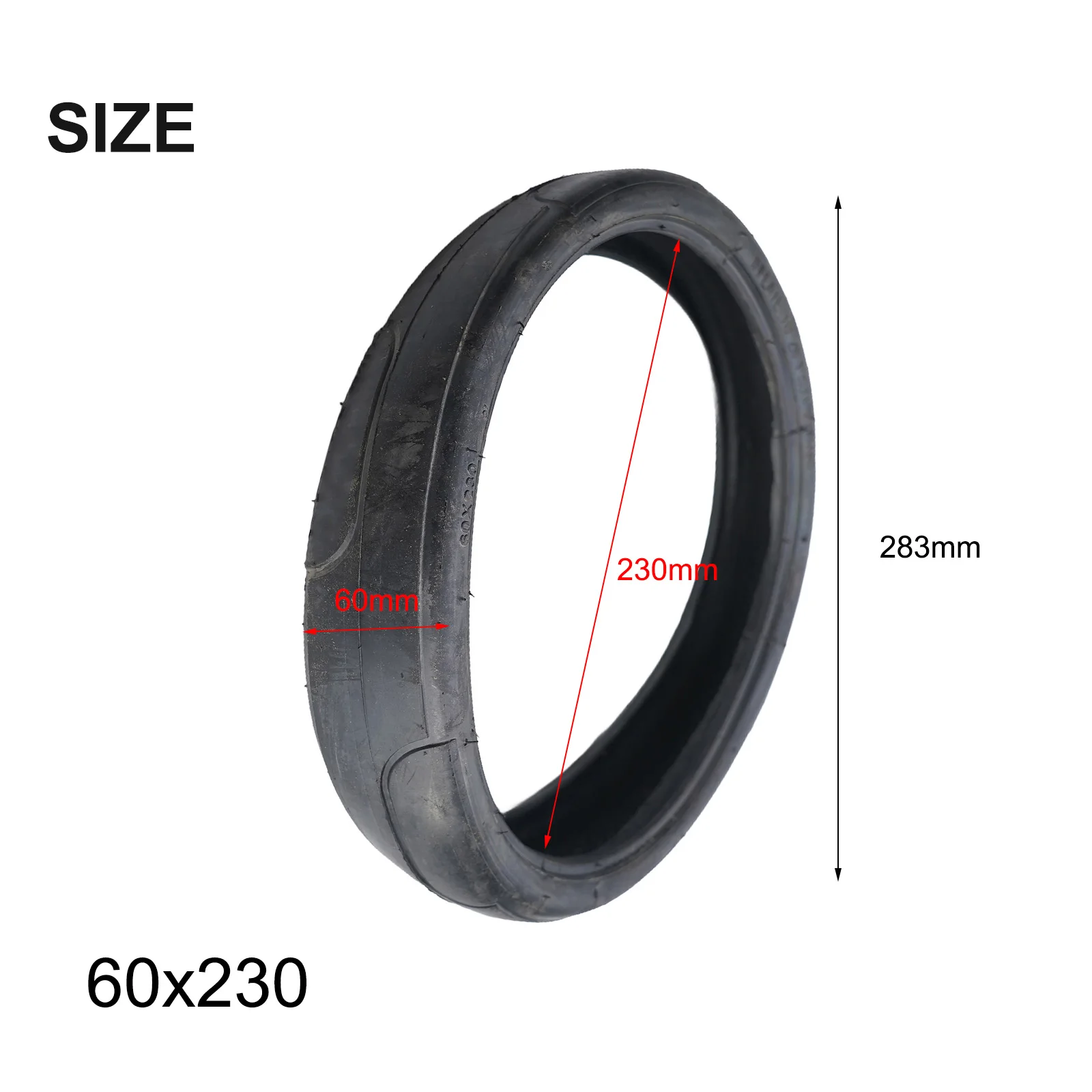 60x230 Inner Tube And Outer Tyre For Children's Bicycle Baby Carriage Wear Resistant Outer Tire For Tricycle Electric Scoot