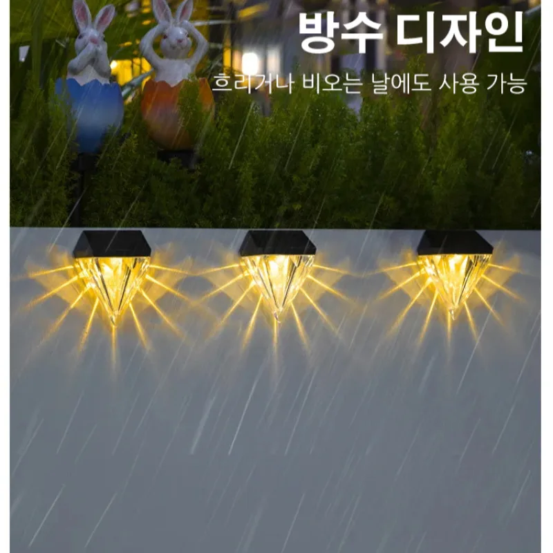 Neues Design Solar zaun Lampe