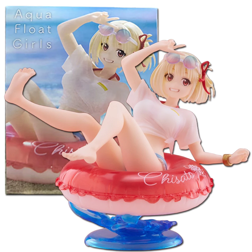 10CM Anime Lycoris Recoil Nishikigi Chisato figura AFG traje de baño ropa de casa modelo juguete colección de regalo figura de acción muñeca PVC