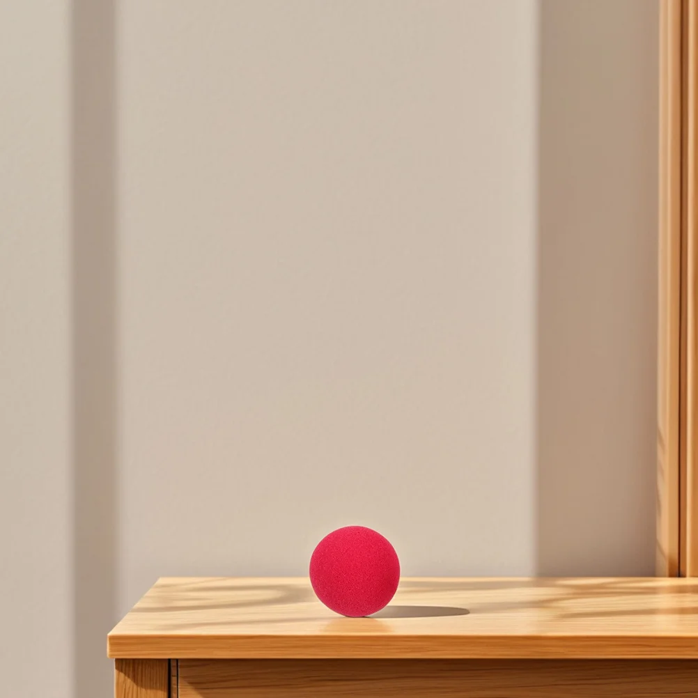 

12Pcs Red Sponge Clown Nose Soft Durable for Adults Halloween Carnival Circus Party Costume Accessories Circus Costume