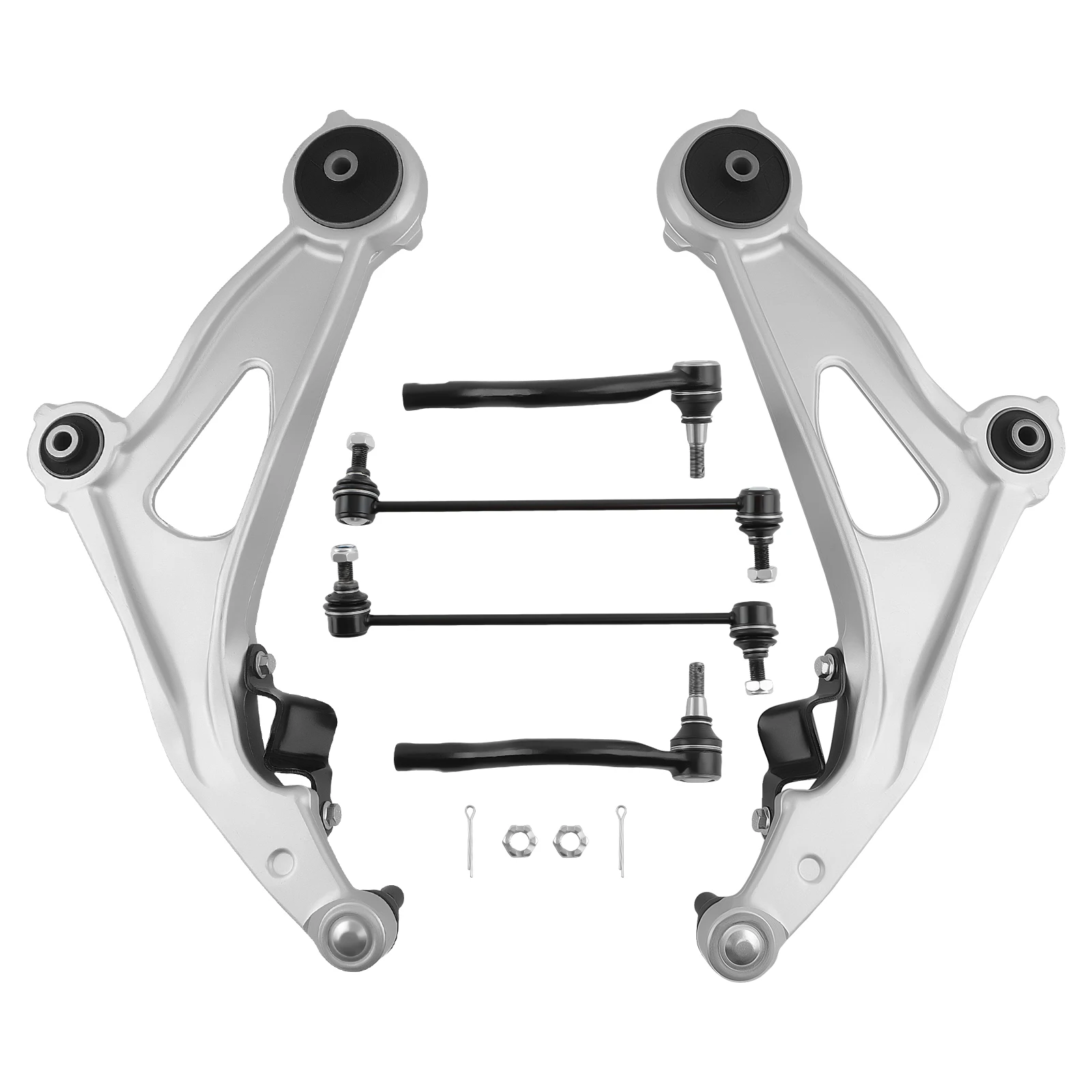 MaXpeedingrods Lower Control Arms Outer Tie Rod End Sway Bar End Link for Infiniti QX60 JX35 2013