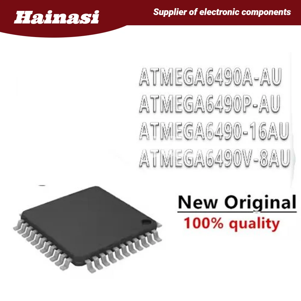 

100% quality ATMEGA6490A-AU/6490P-AU TQFP-100 MCU chip microcontroller ATMEGA6490V-8AU/A6490-16AU ic chip