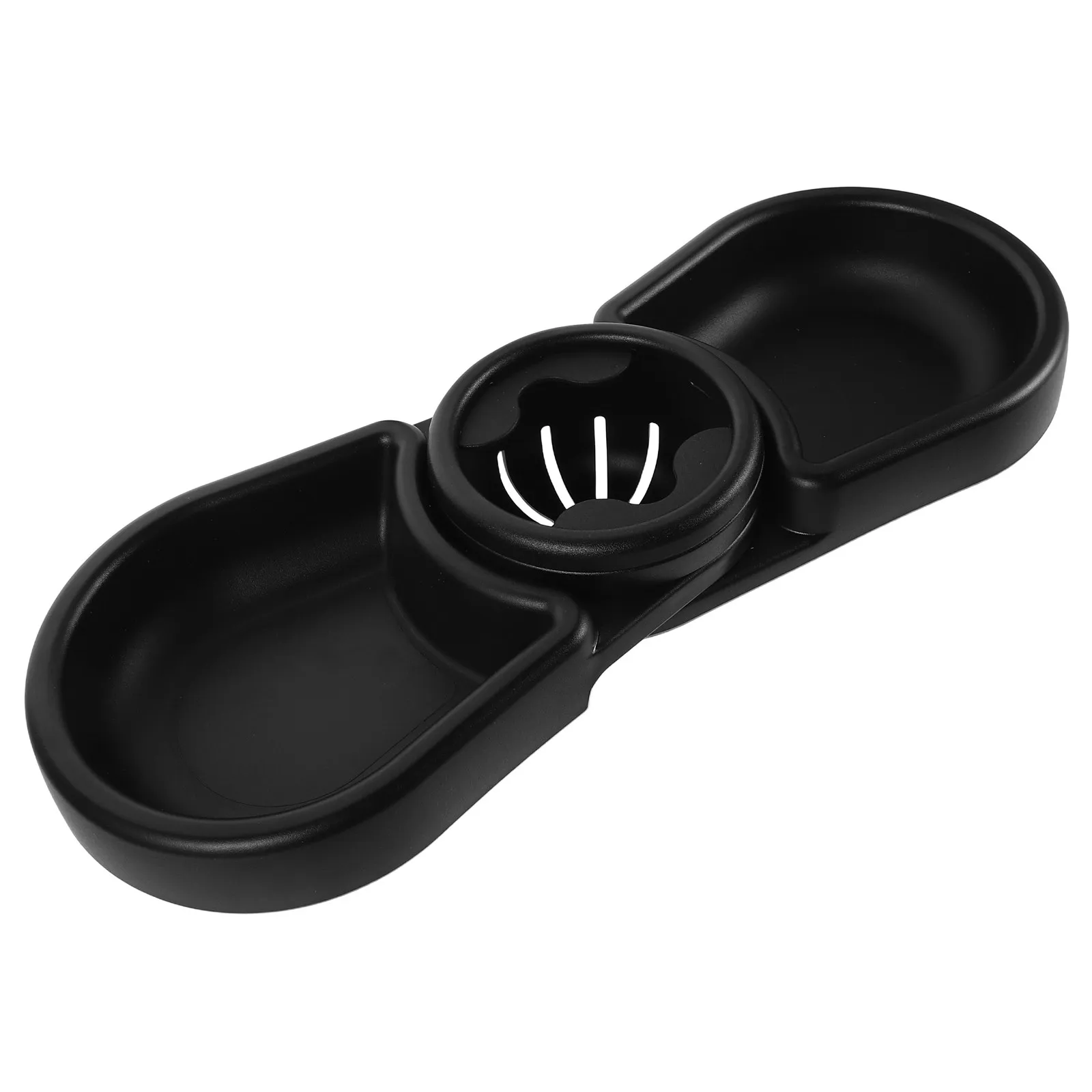 Baby Stroller Tray Universal Snacks Tray with Cup Holder 3-in-1 Design Food Surface Removable Easy Wipe Clean - view 5