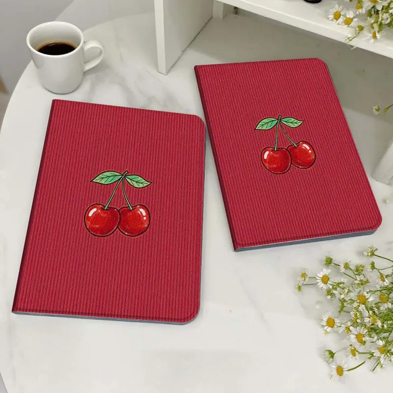 

Red Cherry Pattern Design Case For Honor MagicPad MatePad M5 8 9 2 3 10 12 X V7 V8 X8 X9 V9 GT X9a GT2 S Air Pro Tablet
