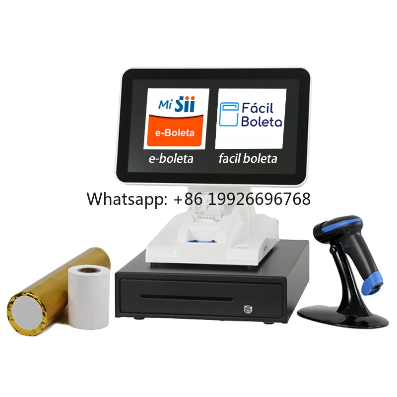 All-in-One POS System Android 15 inch Desktop Hardware Cashier Machine for Point of Sale System