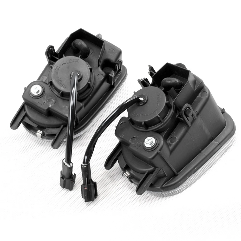 ملحقات السيارة الوفير ضوء إضاءة السيارة 55 واط قوة ABS المواد أسود اللون المصد الأمامي مصباح الضباب ضوء الهالوجين