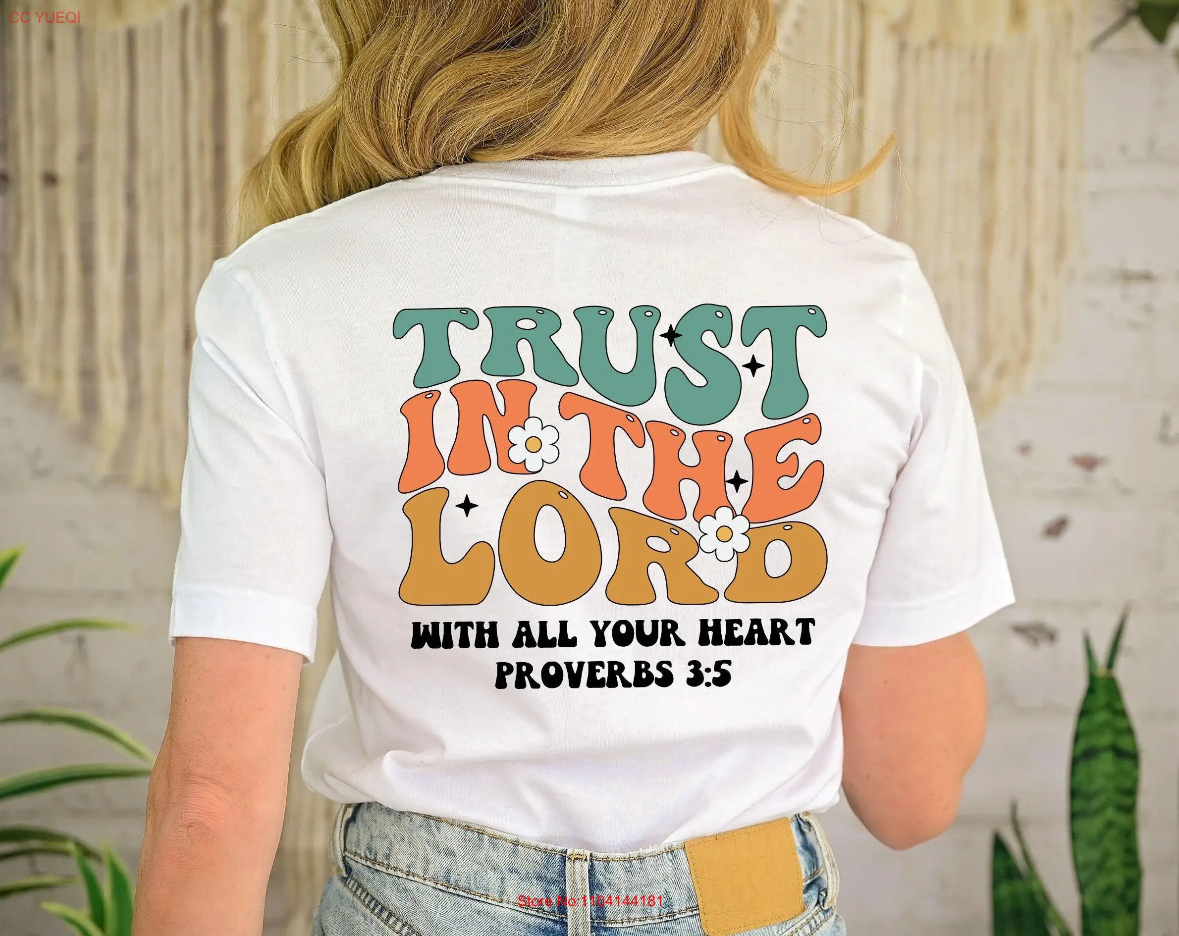 Trust In The Lord With All Your Heart Christian SweaT T Shirt Mental Health Bible Verse Aesthetic Jesus Apparel ToteBag