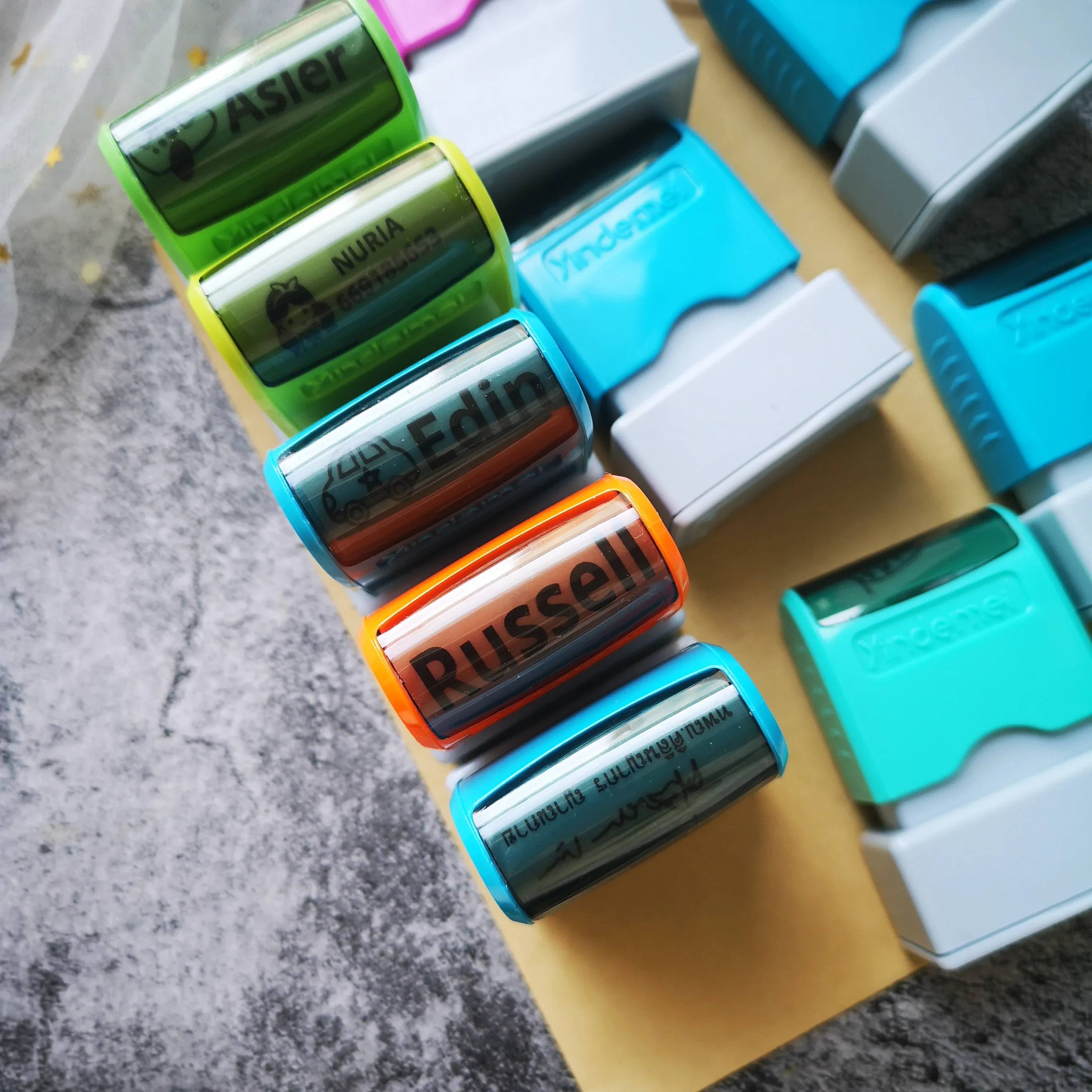 Teacher Name Custom name Stamp - Rubber Date Stamp review and price
