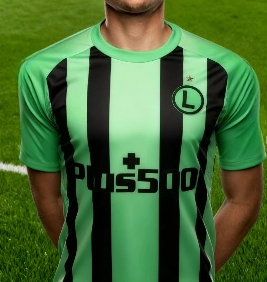 

Green AwayFootball Jerseys, Short-sleeved Football Uniforms and Men's andWomen's TrainingT-shirts for The 25/26 Season of Poland