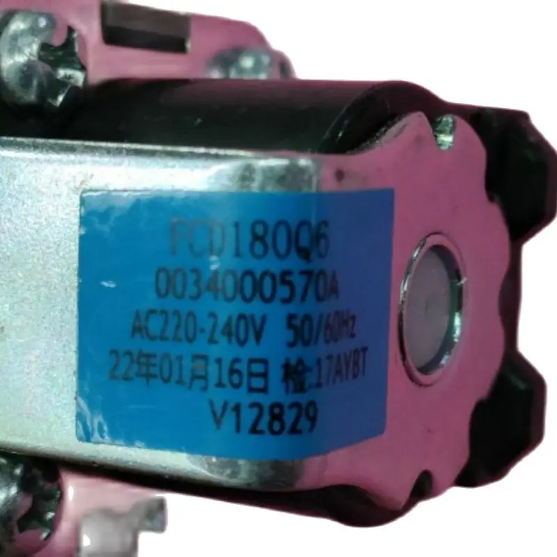 للغسالة مدخل الملف اللولبي صمام FCD180Q6 0034000570A الأسلاك النحاسية لفائف منتج جديد