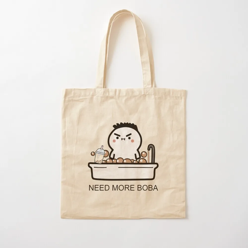 Baby Needs More Boba In His Bath! Tote Bag Shopper woman shopping bag tote bag men university shopper