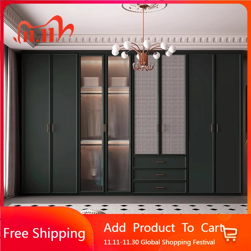 Living Room Bedroom Closet Nordic Jewelry Drawers Clothes Wardrobe Storage Partitions Modular Ropero Lounge Suite Furniture