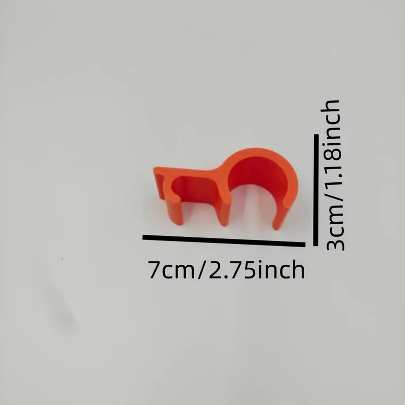 2Pcs Trimmer Hooks for 28mm Shaft, Tool-Free Quick Install, Bright Color, Reduce Fatigue, Save Time Lawn Mower Accessories
