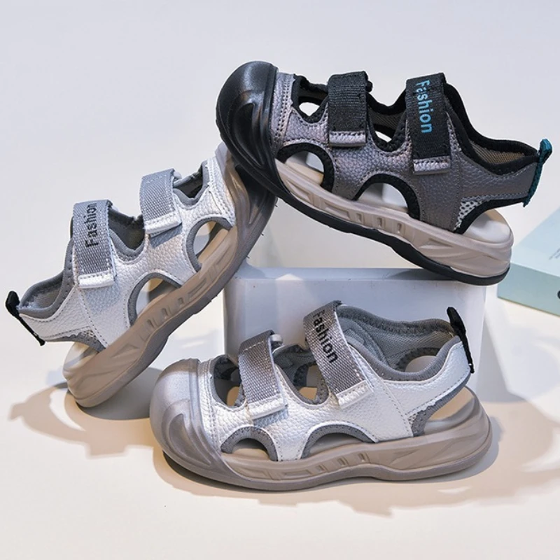 

Fashion Girls Shoes2026Summer New Plus Size Kid Sandals Comfort Anti Slip Boy Beach Shoe Simple Versatile Girl Open Toed Sandals