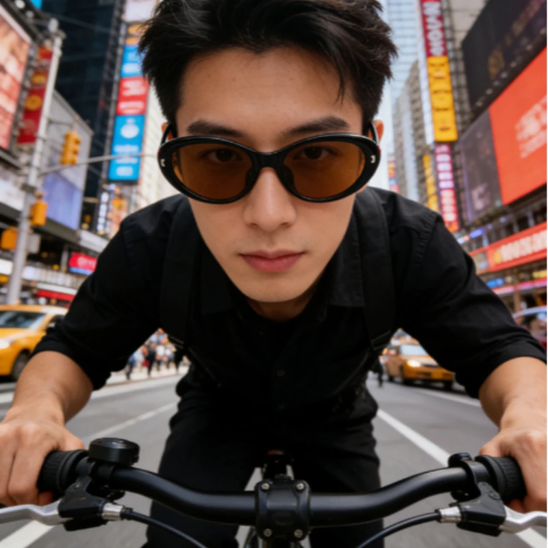 

Модные круглые женские очки для походов, велоспорта, с защитой от УФ-излучения, для повседневного использования, путешествий, вождения, уличной моды