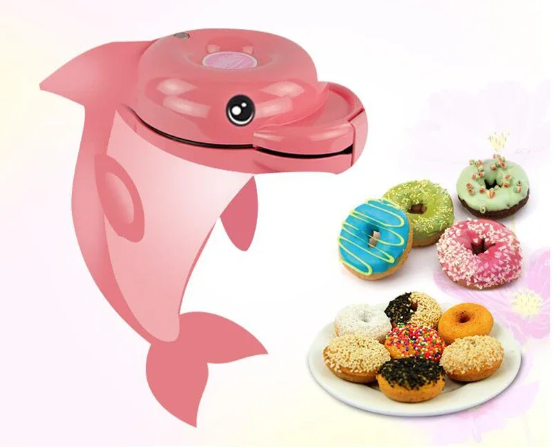 สแตนเลสสตีลมินิคู่มือ Donut Maker เครื่องเค้กโดนัท Hopper ขาตั้ง Commercial ในครัวเรือน Donut Molding Machine