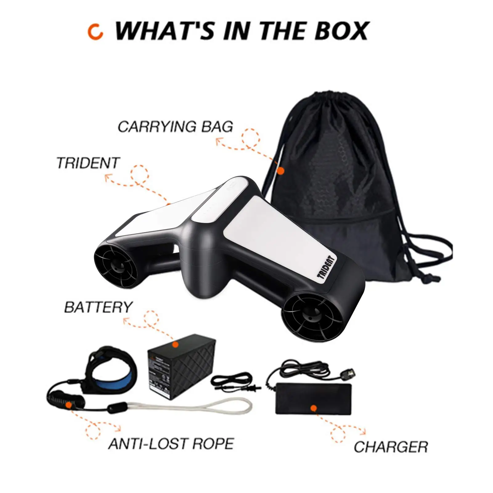 GENEINNO S1 Underwater Scooter Dual Propellers with Smart APP,Sea Scooter Water Sports Swimming Pool Scuba Free Diving