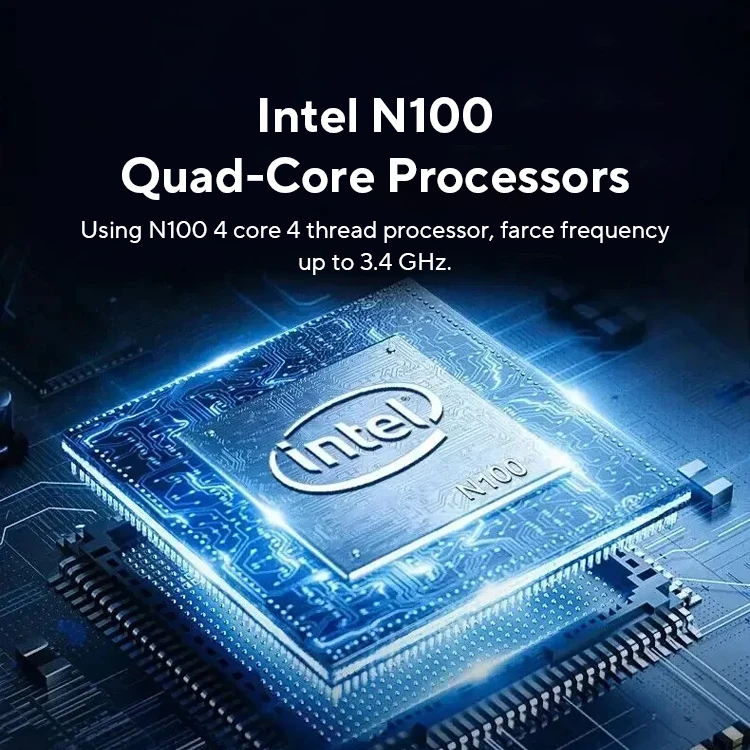 FIREBAT T8 Pro Plus Mini PC Intel Celeron N5095 N100 ordenador de juegos de escritorio 8GB 16GB 256GB 512GB DDR4 DDR5 WIFI5 BT4.2