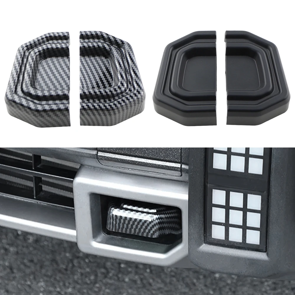 Trailer Hook Cover Trim For Jetour Traveller T2 2023 2024 2025 Off-Road Exterior Modified Sticker Car Accessories 2pcs/set