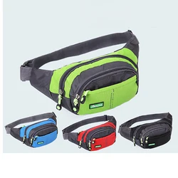 Multifunctional Sport Waist Bag Unisex Waist Packs Outdoor Travel  Cycling Climbing Running Waist Bag With Adjustable Belt Strap