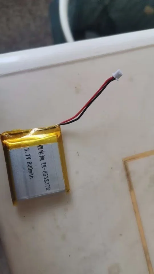 acquistare di più sarà economico 3.7v 653237   batteria ai polimeri di litio 800mAh dispositivo di bellezza tastiera wireless atomizzatore batteria al litio LED