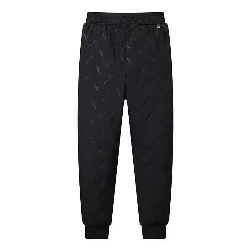 Calça masculina quente de inverno, calça extra grossa, impermeável e resistente ao frio, externamente, vestindo, novo, 2023